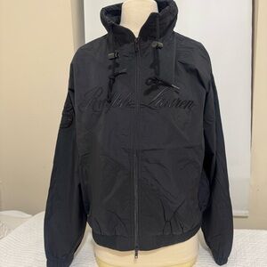 Ralph Lauren women’s  black Windbreaker
